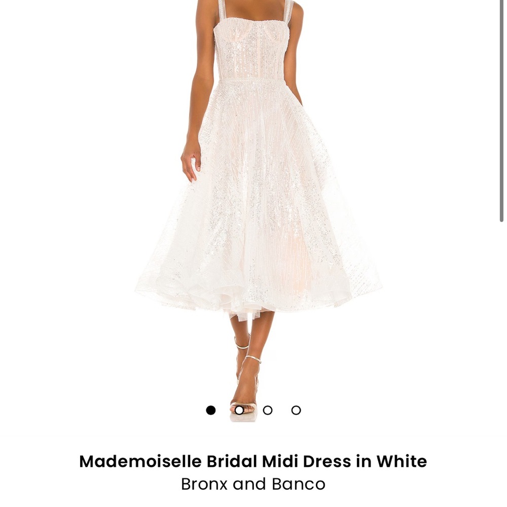 NWT Bronx and Banco Mademoiselle Midi Dress